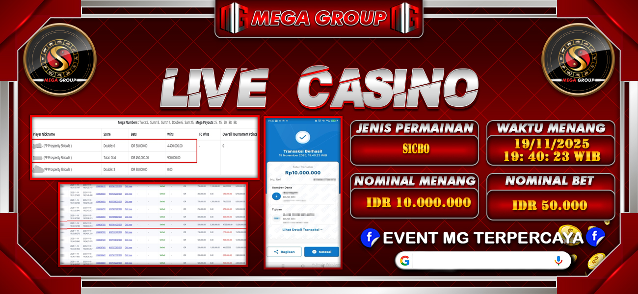 Bukti JP situs Shiowla hari Rabu, 19 November 2025